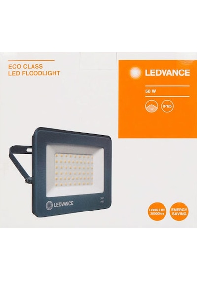 Ledvance Led Eco Class Projektör 50W Beyaz Işık 4250lm Antrasit