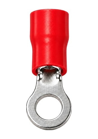 Powermaster Pm-39070 0,5-1,5mm2 Kesit 20x6x7mm Soket Kırmızı İzoleli Kablo Pabucu 100'lü Paket