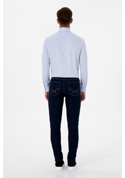 U.S. Polo Assn. Erkek Koyu Mavi Slim Fit Jean Pantolon 50310335-DN0023