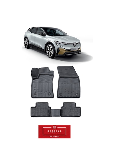 Renault Megane E-tech 2024 Model 5d Havuzlu Paspas Seti