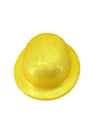 Simli Melon Şapka, 27cm X 7cm X 1 Adet - Altın