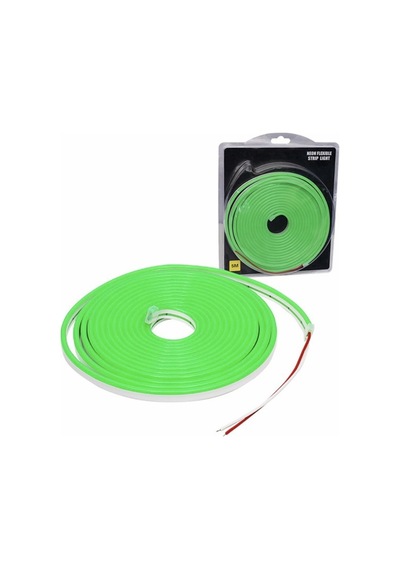 12 Volt 6x12 MM Yeşil Esnek Neon Led (5 Metre)