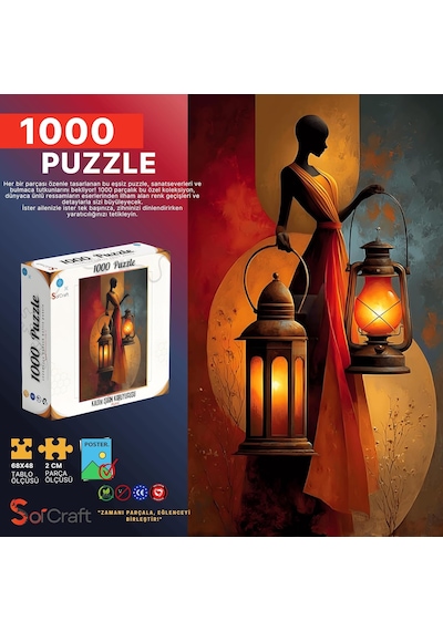 1000 Parça Puzzle Kadim Işığın Koruyucusu Standart