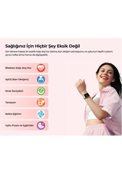 Zeblaze Gts 3 Akıllı Saat (Zeblaze Türkiye Garantili)
