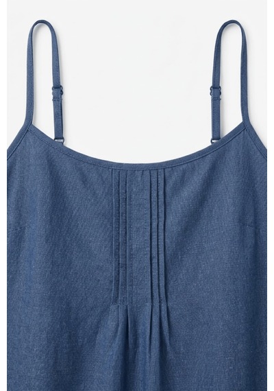 Jojomıa Lavinia Askılı Uzun Günlük Elbise Denim