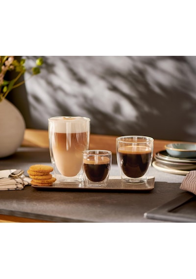 Tchibo Çift Cidarlı Latte Macchiato Bardağı, 2'li Saydam
