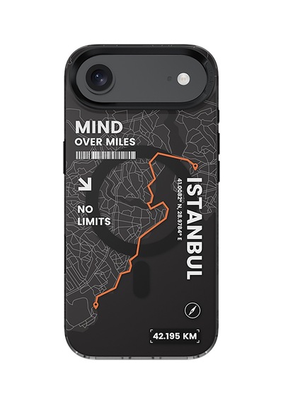 Apple Uyumlu iPhone 17 Air Kılıf M-safe Şarj Özellikli Benks City Serisi Kapak Siyah-turuncu