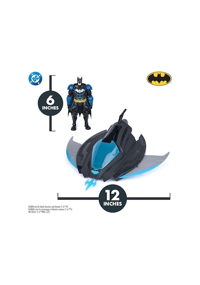 Batman Ninja Strike Katana Kılıcı Batwing Ve 15 Cm Aksiyon Figürü