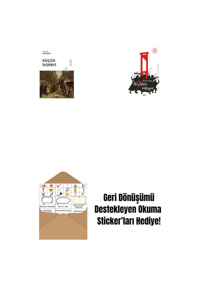 Küçük Dorrit + İki Şehrin Hikayesi + Okuma Sticker'ları