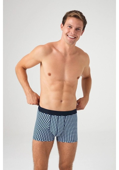 U.S. Polo Assn. Erkek Lacivert Tekli Boxer 80616 Yeşil