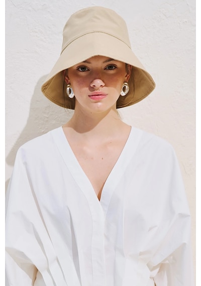 Manuka Bucket Bağcıklı Şapka Camel Ss26spk00006-05