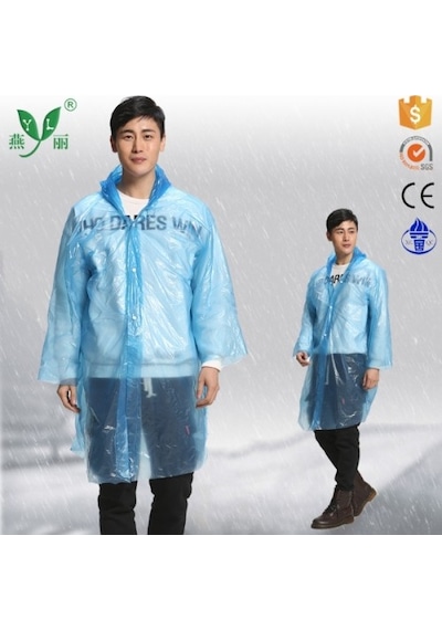 Coco Shopier İnce Şeffaf Yağmurluk