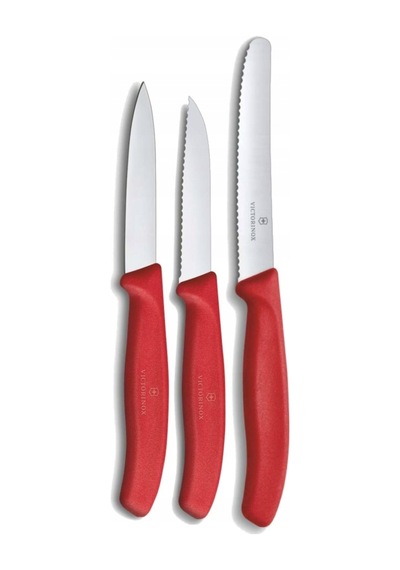 Victorinox 6.7111.3 Soyma  Bıçak Seti Kırmızı