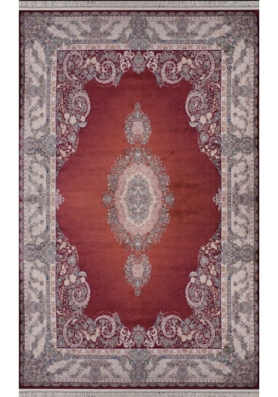 Artemis Halı Sılk 05190a - Bordo Halı