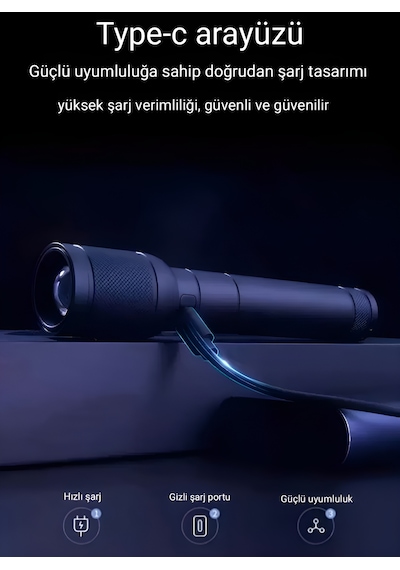 Philips SFL6168 20W 1000 Lümen Şarj Edilebilir LED El Feneri Siyah | Optik Zoom, 3 Işık Modlu (350MT Menzil, IP44 Su Geçirmez) | Ramwhite Türkiye Garantili Siyah Philips SFL6168 20W 1000 Lümen Şarj Edilebilir LED El Feneri Siyah | Optik Zoom, 3 Işık Modlu (350MT Menzil, IP44 Su Geçirmez) | Ramwhite Türkiye Garantili Siyah