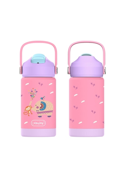 Sipnjoy - Flipsip Çocuk Su Termosu 360 Ml - Jolly Elephant
