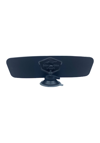 Her Araca Uyumlu Siyah Çerçeveli Dikiz Aynası 60 Mm X 240 Mm Vantuzlu İç İlave Ayna 00 Şüscaroto Aksesuar