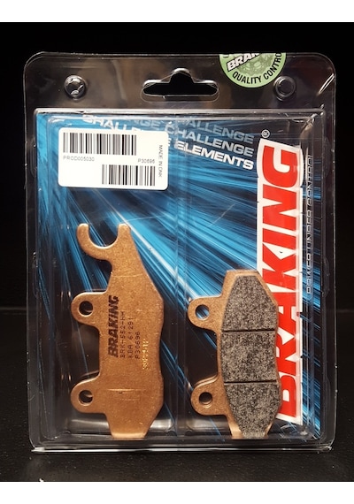 Suzukı Burgman Twin Disk 400 Brakıng Ön Fren Balatası 2006-2015 P