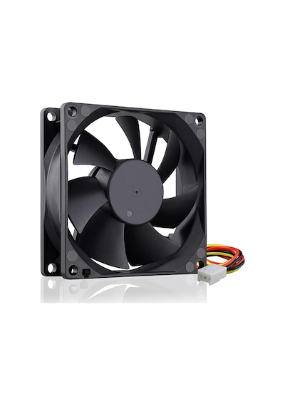 9cm 3Pin Kasa Fanı 9 CM 12 Volt 3 Pinli Fan 9 Cm Fan 90 x 90 x 25 MM