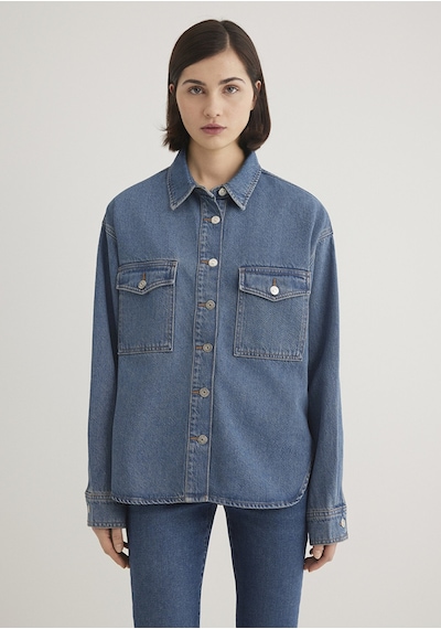 Mavi - Bekka Classic Denim Indigo Mavisi Jean Gömlek 1211000-89250 Mavi