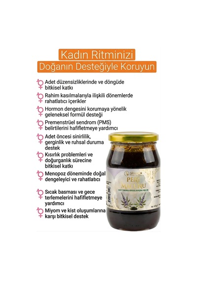 Şifakür Peri Macunu Hayıt Tohumu Kadın Döngü & Hormon Dengeleyici Bitkisel Macun 420g