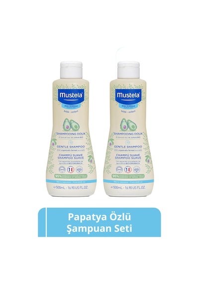 Gentle Shampoo Papatya Özlü Bebek Şampuanı 500 Ml 2 Adet