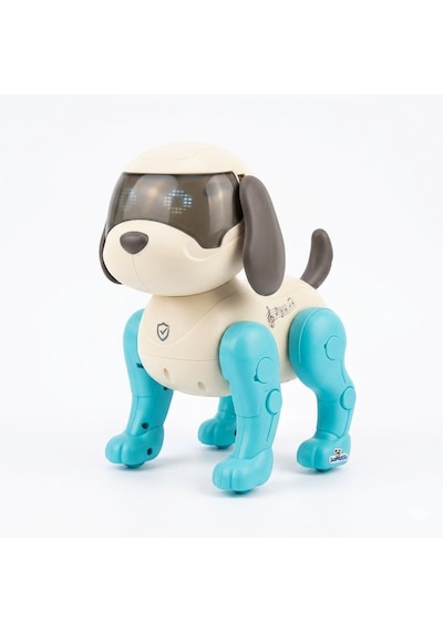 Smartpaw Dans Eden Işıklı Robot Köpek Müzikli Hareketli Eğlenceli Akıllı Oyuncak - Mavi