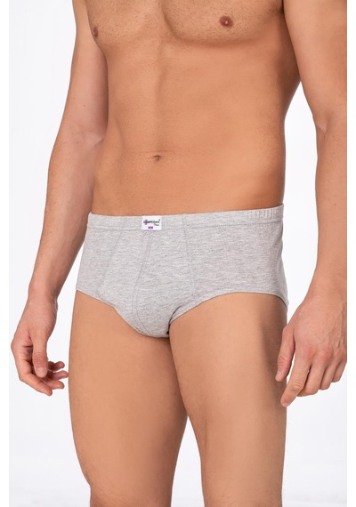 Erkek Süprem Slip Gri Melanj Kompedan K0037-gri Melanj Gri Melanj