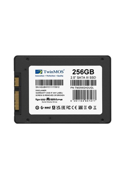 Twınmos 256gb Tm256gh2ugl 580- 550mb/s Ssd Sata-3 Disk