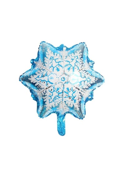 Kar Tanesi Şeklinde Folyo Balon 58x50 Cm