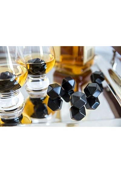 Chillware Viski Taşları, Granit, 9'lu Set Açık Gri
