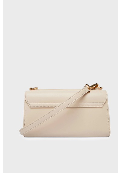 Love Moschino Logolu Çıkarılabilir Askılı Çanta Bayan Çanta Jc4170pp1olx0110 Bej