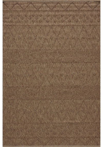 Seyran Halı Loopy 620 Kahve %50 Polyester - Polipropilen Yolluk