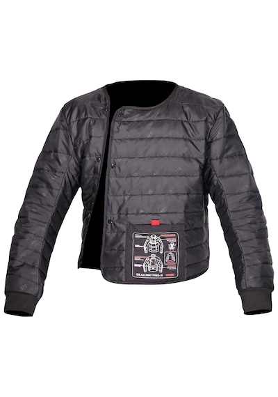 Ls2 X-master Siyah-yeşil-gri 4 Mevsim Motosiklet Montu