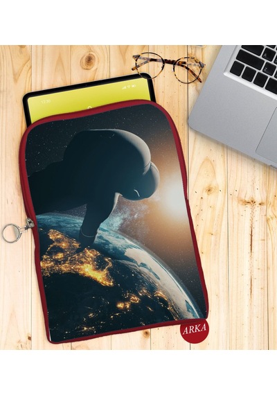 Bk Gift Dünya Tasarımlı Taşınabilir Koruyucu Tablet Kılıfı & Orga (531952636)