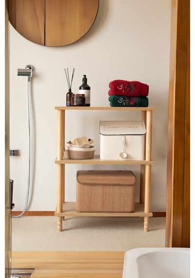 Concept 2 Raflı Organizer Kitaplık Banyo Mutfak Dolabı Balkon Ofis Düzenleyici Ahşap Nature Concept 2 Raflı Organizer Kitaplık Banyo Mutfak Dolabı Balkon Ofis Düzenleyici Ahşap Nature