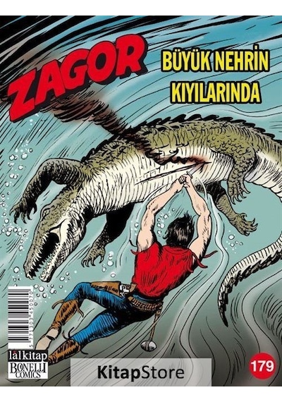 Zagor Sayı 179-Büyük Nehrin Kıyılarında - Luigi Mignacco - Lal