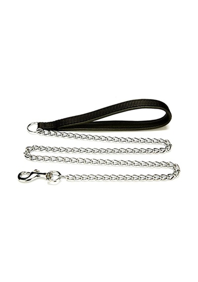 Doggie Konfor Dokuma Saplı Zincir Gezdirme 3x110cm Black Siyah