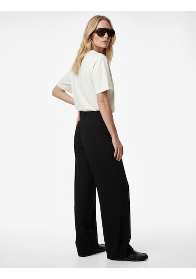 Koton Pamuklu Kısa Kollu Bisiklet Yaka Oversize Basic Tişört Ekru 6sak50170ek Ekru