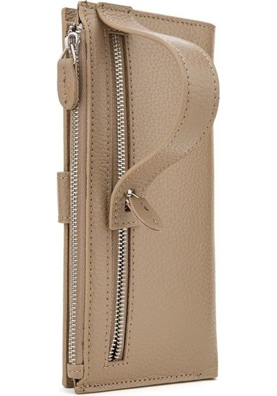 Bilik Deri Açık Vizon Rölax Deri Unisex Cüzdan Bsh 3240 Açık Vizon