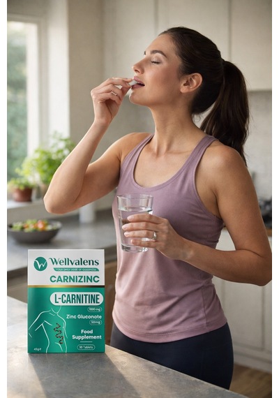 Carnizinc L-karnitine 1000 Mg + Çinko Desteği 30 Tablet Diğer