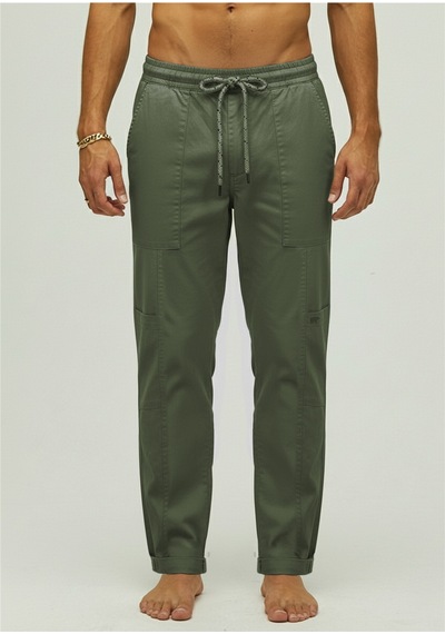 Vouvant Pant Haki Kargo Cepli Erkek Pantolon