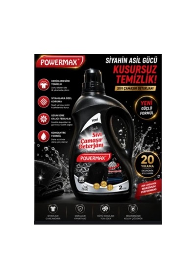 Sıvı Çamaşır Detarjanı 2 Lt 20 Yıkama - 923676413