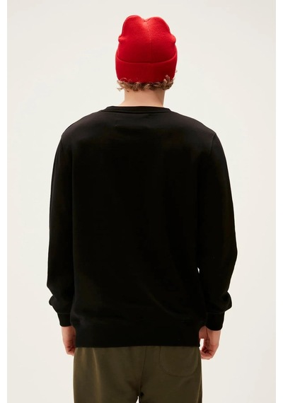 Bad Bear Kangaroo Crewneck Erkek Sweatshırt Siyah