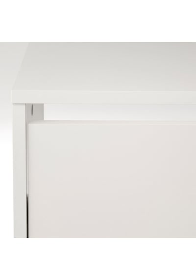 Bıssa Ayakkabı Dolabı, 49x28x135 Cm, 3 Bölmeli Beyaz Renk