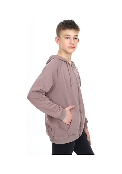 Toontoy Kids Toontoy Erkek Çocuk Kapüşonlu Fermuarlı Cepli Düşük Omuz Baskılı Reglan Kol Örme Hırka - 3 İplik Şardonsuz Kahve Toontoy Kids Toontoy Erkek Çocuk Kapüşonlu Fermuarlı Cepli Düşük Omuz Baskılı Reglan Kol Örme Hırka - 3 İplik Şardonsuz Kahve