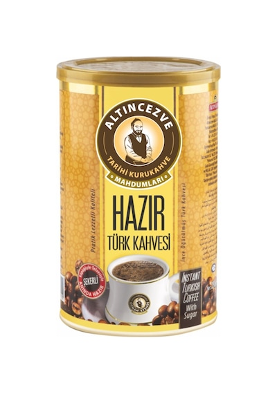 Altıncezve Hazır Türk Kahvesi Şekerli Teneke 500 G