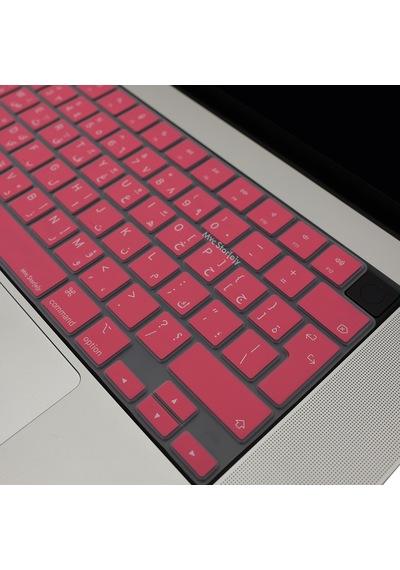 Arapça Klavye Apple Uyumlu MacBook Air Pro Kılıf M1-m2-m3 A2681 A2941 A2442 A2779 A2992 A2918 A2485 A2780 A2991 İle 001