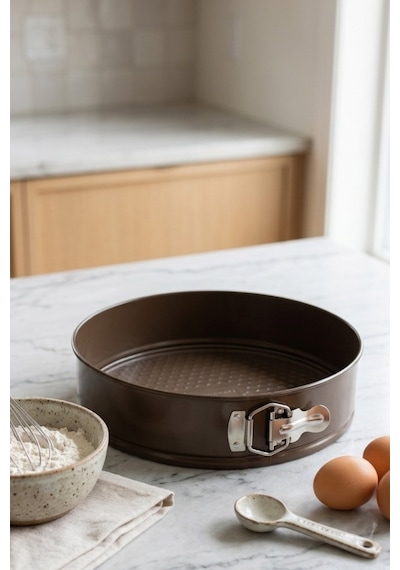 Cooker 26 Cm Kelepçeli Kek Kalıbı Ckr3563 Kahverengi