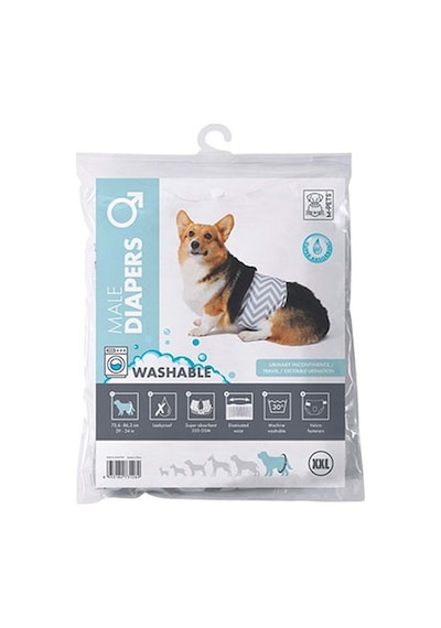 M-pets Erkek Köpekler İçin Yıkanabilir Külot Xxlarge 244-72014.05